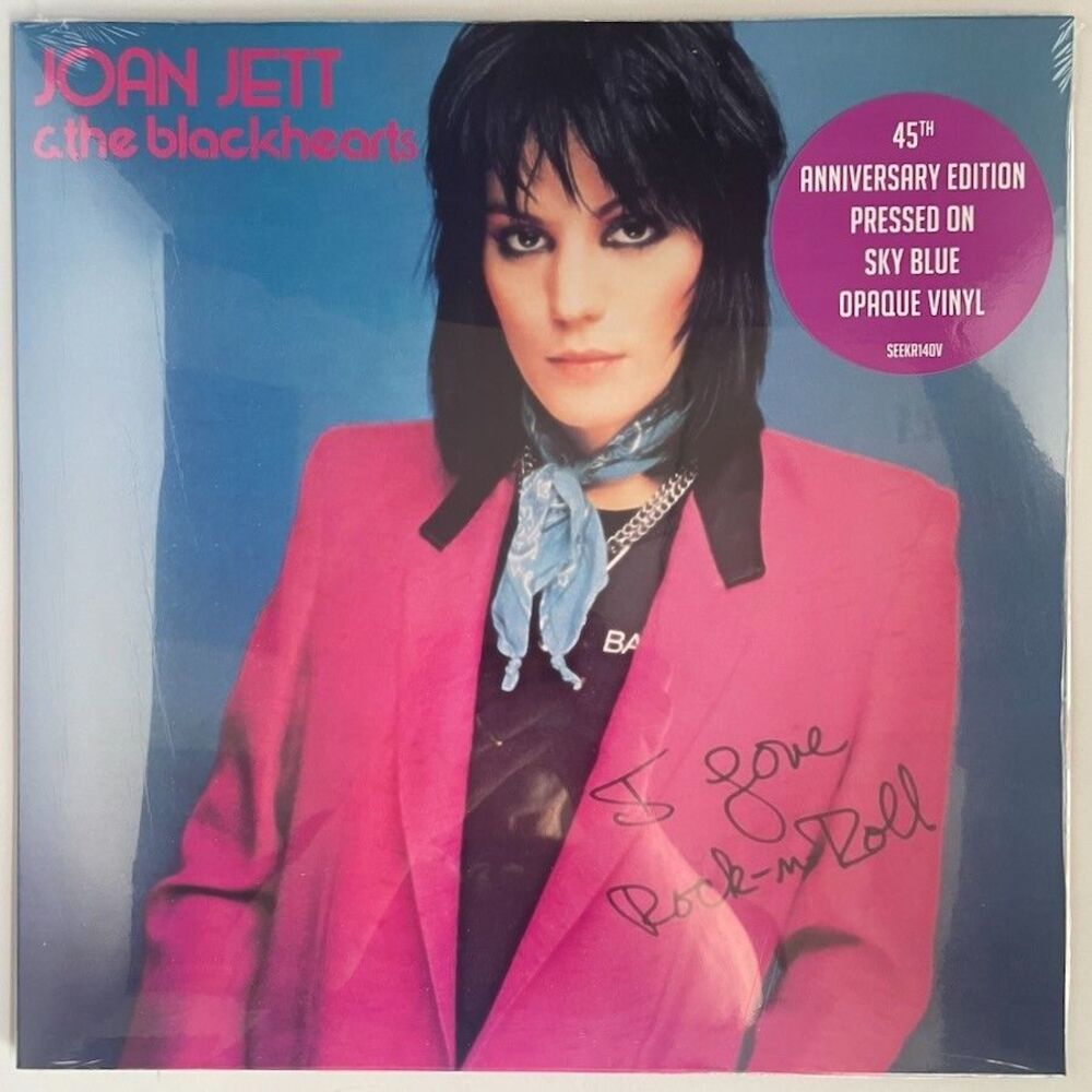 Joan Jett and the Blackhearts – I Love Rock ‘N Roll - Blue Vinyl Record 2026 New